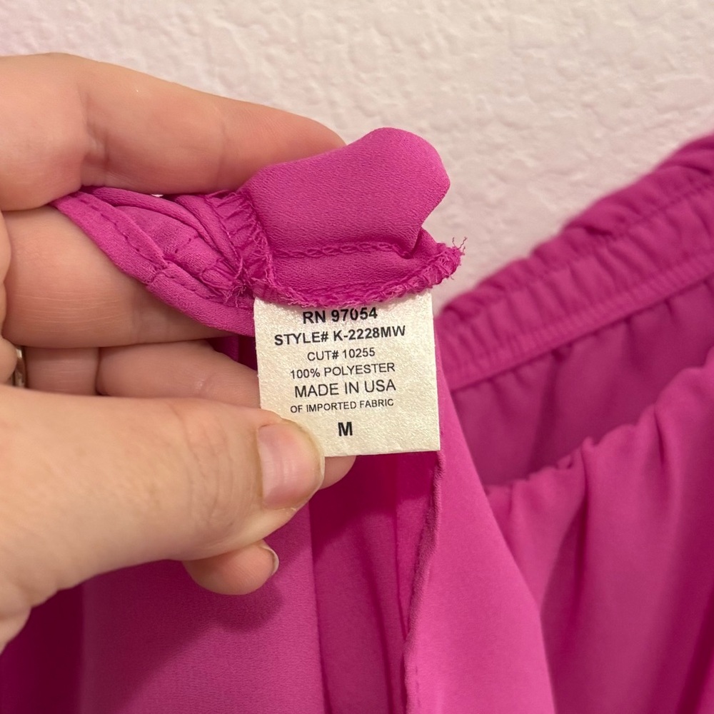 Krisa Strapless Mini Dress in Cocktail Pink NWT Medium - Picture 8 of 8